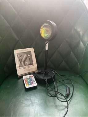 West & Arrow Multicolor Sunset Lamp